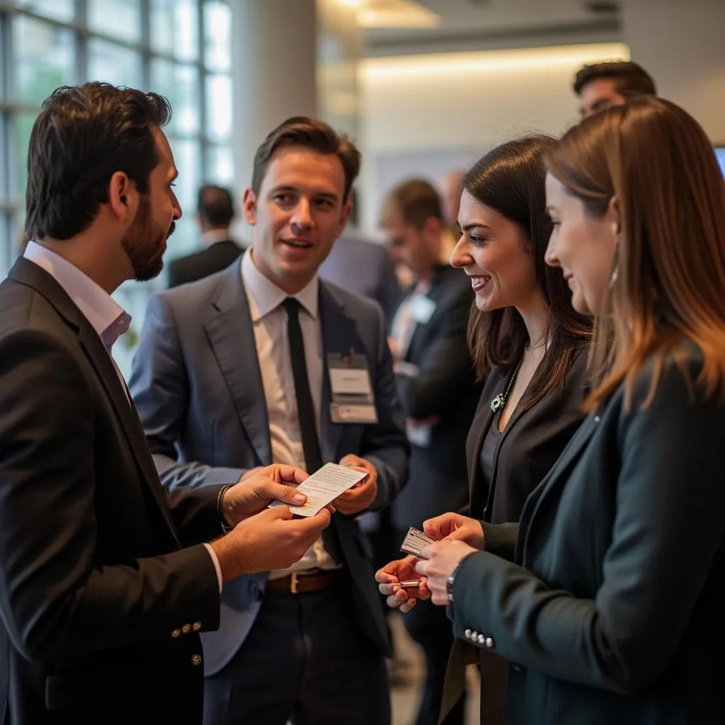 Evento de networking financiero